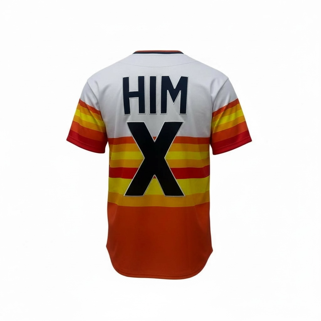 “HIM” H-TOWN Baseball Jersey