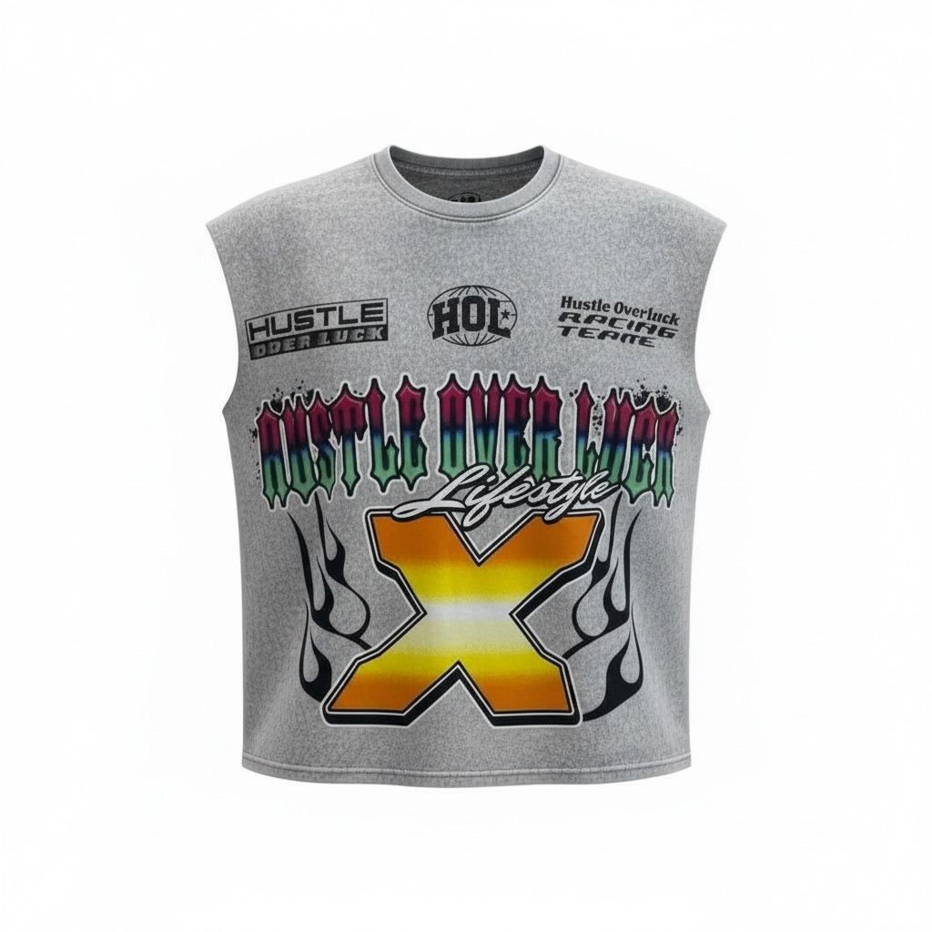 Racer Sleevless T-Shirt