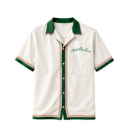 Silk Button Shirt (Cream)